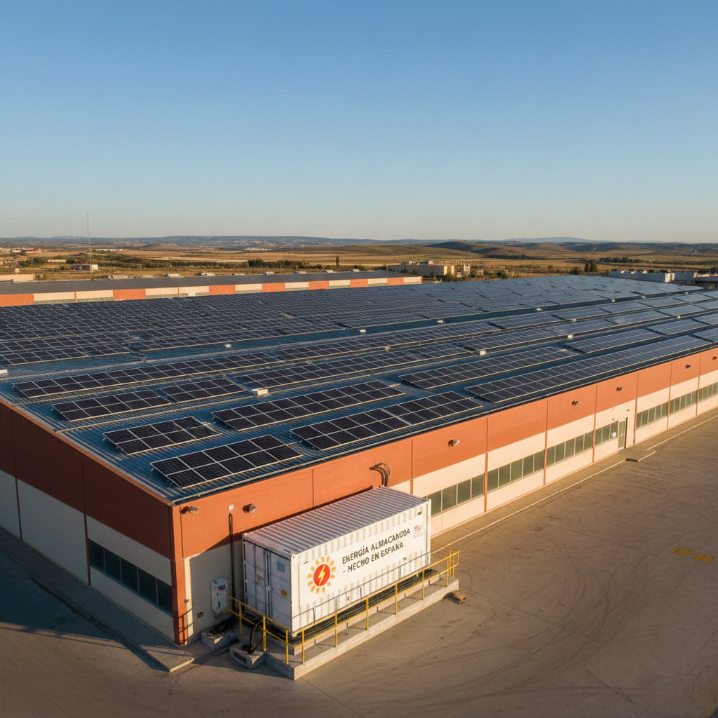 Paneles + baterías la solución completa para empresas con alto consumo energético